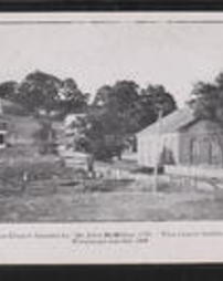 Washington County, Canonsburg, Pa., Chartiers Presbyterian Church founded by Dr. John McMillan, 1775