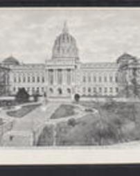 Dauphin County, Harrisburg, Pa., Capitol Building (new): Exterior Views, Pennsylvania State Capitol