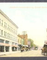 Allegheny County, Braddock, Pa., Braddock Avenue, Showing Bishoff Building