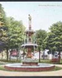 Venango County, Franklin, Pa., Parks, City Park, Memorial Fountain