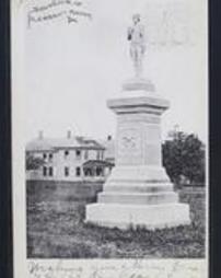 Wayne County, Miscellaneous Towns and Places, Pleasant Mount, Pa., Samuel Meredith U.S. Treasurer Monument