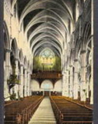 Allegheny County, Pittsburgh, Pa., Religious Institutions: Interior View of St. Paul's Cathedral from Altar