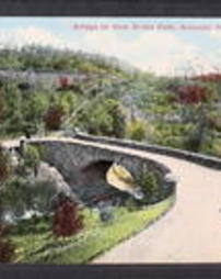 Allegheny County, Pittsburgh, Pa., Parks, City: Schenley Park, Miscellaneous Views: Bridge on New Bridle Path