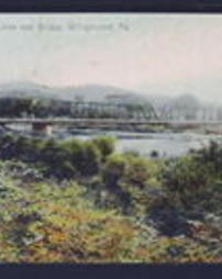 Lycoming County, Williamsport, Pa., Scenic Views, Loyalsock Creek and Bridge