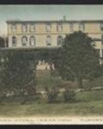 Clearfield County, Curwensville, Pa., Buildings, Park Hotel, Rear View