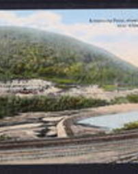 Blair County, Pa., Horseshoe Curve and Kittanning Point, Kittanning Point, showing Horseshoe Curve