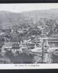 Huntingdon County, Mount Union, Pa., View of town looking east