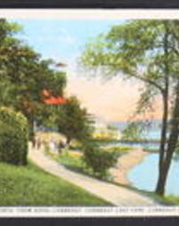 Crawford County, Conneaut Lake Park, Exposition Park,  Looking North From Hotel Conneaut