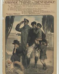 WW 1-Foreign, French "Palais Du Trocadero", additional text on poster