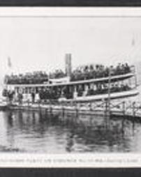 Luzerne County, Harvey's Lake, Pa., Excursion Party on Steamer NA-TO-MA