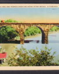Allegheny County, Pittsburgh, Pa., Bridges: Silver Lake and Pennsylvania Railroad Stone Bridge