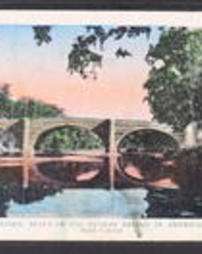 Montgomery County, Collegeville, Pa., Perkiomen Bridge, Built in 1798, Oldest Bridge in America 