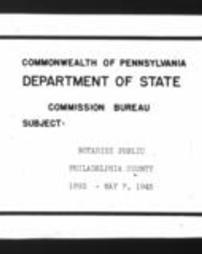 Notary Public Commission Registers (Roll 3813)