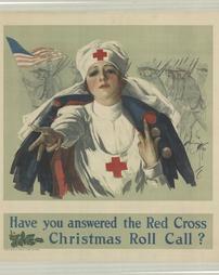 WW 1-Red Cross "Have you answered the Red Cross Christmas Roll Call?", No. 2XD-3