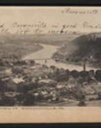 Fayette County, Brownsville, Pa., Panoramic Views, Bird's Eye View  