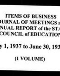 Minute Books of the State Board of Education (Roll 6199, Part 3)