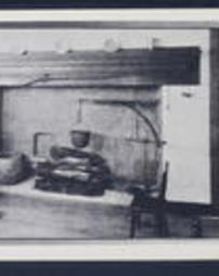 Westmoreland County, Scottdale, Pa., Buildings: Historical House, Mennonite Room, Fireplace