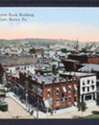Butler County, Butler, Pa., Panoramic Views, Bird's Eye View from Bank Building, looking North East