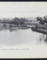 Erie County, Corry, Pa., Miscellaneous Views, Porters Pond, View From Bridge
