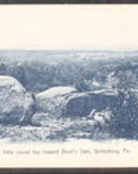 Adams County, Gettysburg, Pa., Miscellaneous Battlefield Views, Looking From Little Round Top Toward Devil's Den