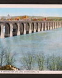 Dauphin County, Harrisburg, Pa., Bridges: Miscellaneous, The Reading R.R. Bridge and Sky Line