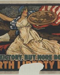 WW 1-Liberty Loan (4th) "For Victory, Buy More Bonds, Fourth Liberty Loan"