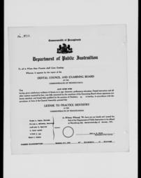 Department of Education_Dental Council_Record Of Dental Licenses_Image00519