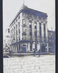 Westmoreland County, Latrobe, Pa., Buildings: Depot Street Showing First National Bank