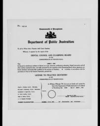 Department of Education_Dental Council_Record Of Dental Licenses_Image00763