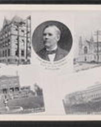 Allegheny County, Pittsburgh, Pa., Composite Views and Souvenir Folders: Superintendent of Pittsburgh City Schools Prof. Samuel Andrews, St. Pauls Cathedral, Carnegie Library, A Typical East End Residence, and Fifth Avenue High School