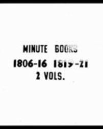 Minute Books (Roll 0831)