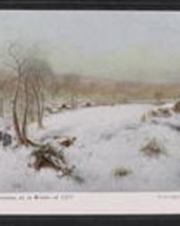 Chester County, Valley Forge, Pa., as in Winter of 1777