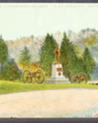 Adams County, Gettysburg, Pa., Monuments and Statues, 4th N.Y. Independent Monument, To Big Round Top