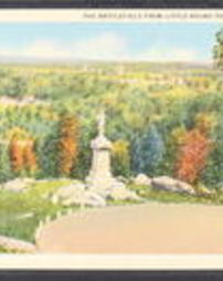 Adams County, Gettysburg, Pa., Battlefield Areas, The Battlefield From Little Round Top