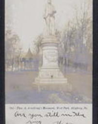 Allegheny County, Pittsburgh, Pa., Parks, City: Miscellaneous Parks: Thos. A. Armstrong's Monument, West Park