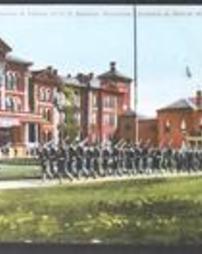 Erie County, Erie City, Buildings: Soldiers and Sailors Home, Marines & Sailors of U.S. Steamer Wolverine