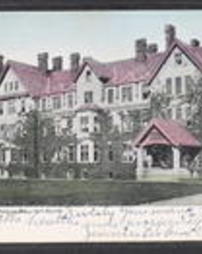 Montgomery County, Bryn Mawr, Pa., Bryn Mawr College, Merion Hall From South