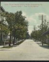 Clearfield County, Curwensville, Pa., Street Views, Filbert Street, South, looking North