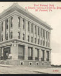 Westmoreland County, Mount Pleasant, Pa., First National Bank & Citizens Savings & Trust Co. Bldg.