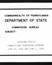 Notary Public Termination Card Index (Roll 3815)
