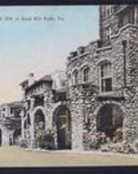 Monroe County, Buck Hill Falls, Pa., View of the Inn, South Entrance