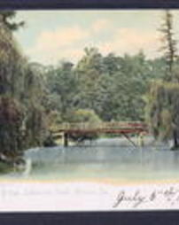 Blair County, Altoona, Pa., Parks: Lakemont Park, Rustic Bridge 