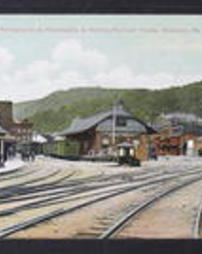 Northumberland County, Shamokin, Pa., Buildings, View of Pennsylvania & Philadelphia & Reading Railroad Tracks
