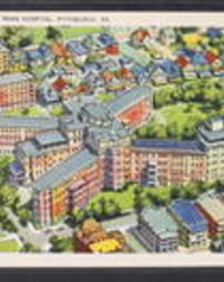 Allegheny County, Pittsburgh, Pa., Hospitals and Institutions: Aerial View of West Penn Hospital
