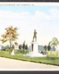 Adams County, Gettysburg, Pa., Miscellaneous Battlefield Views, Scene on Hancock Avenue