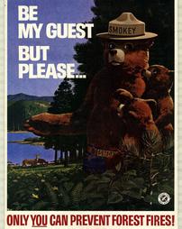 Fire Prevention, "Be My Guest But Please…Only You Can Prevent Forest Fires!"