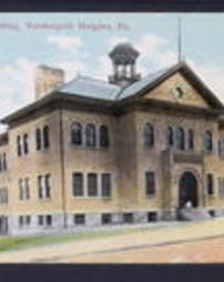 Westmoreland County, Vandergrift, Pa., Buildings: High School Building 