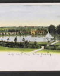 Montgomery County, Willow Grove, Pa., Willow Grove Park, Lake and Fountain