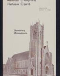 Dauphin County, Harrisburg, Pa., Buildings: Religious, Memorial Evangelical Lutheran Church 