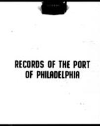 Wardens of the Port of Philadelphia Minute Books (Roll 861)